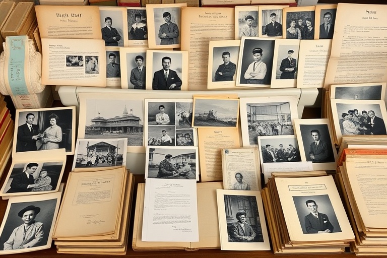 歴史的資料のイメージ写真